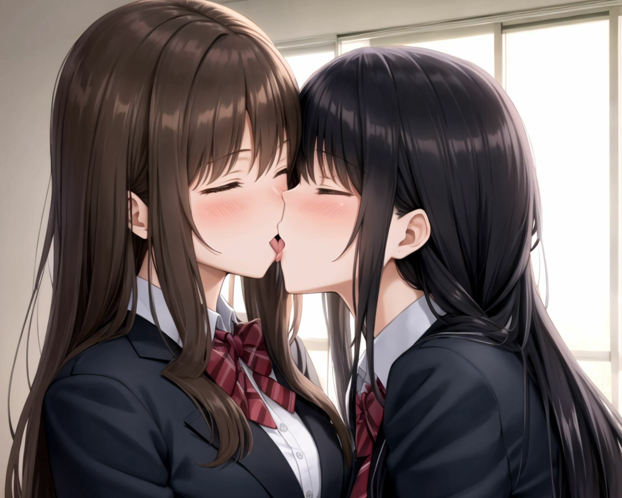 サンプル画像1:同級生とのレズセックスに溺れるまで(ポンの夢) [d_662928]