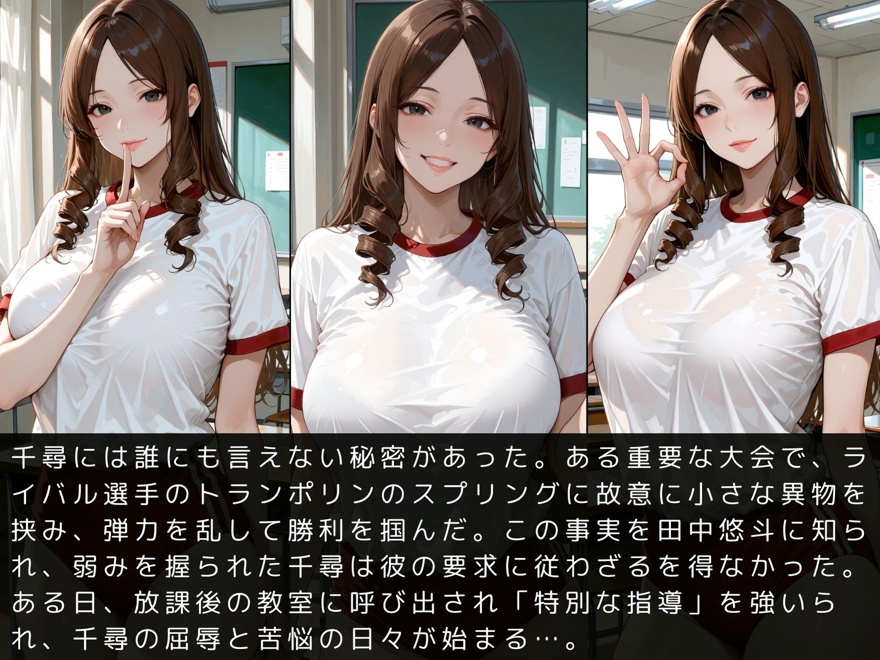 サンプル画像4:放課後の性指導 〜宮野千尋の禁断の記録-ハメ撮り(mapuememaru) [d_663040]