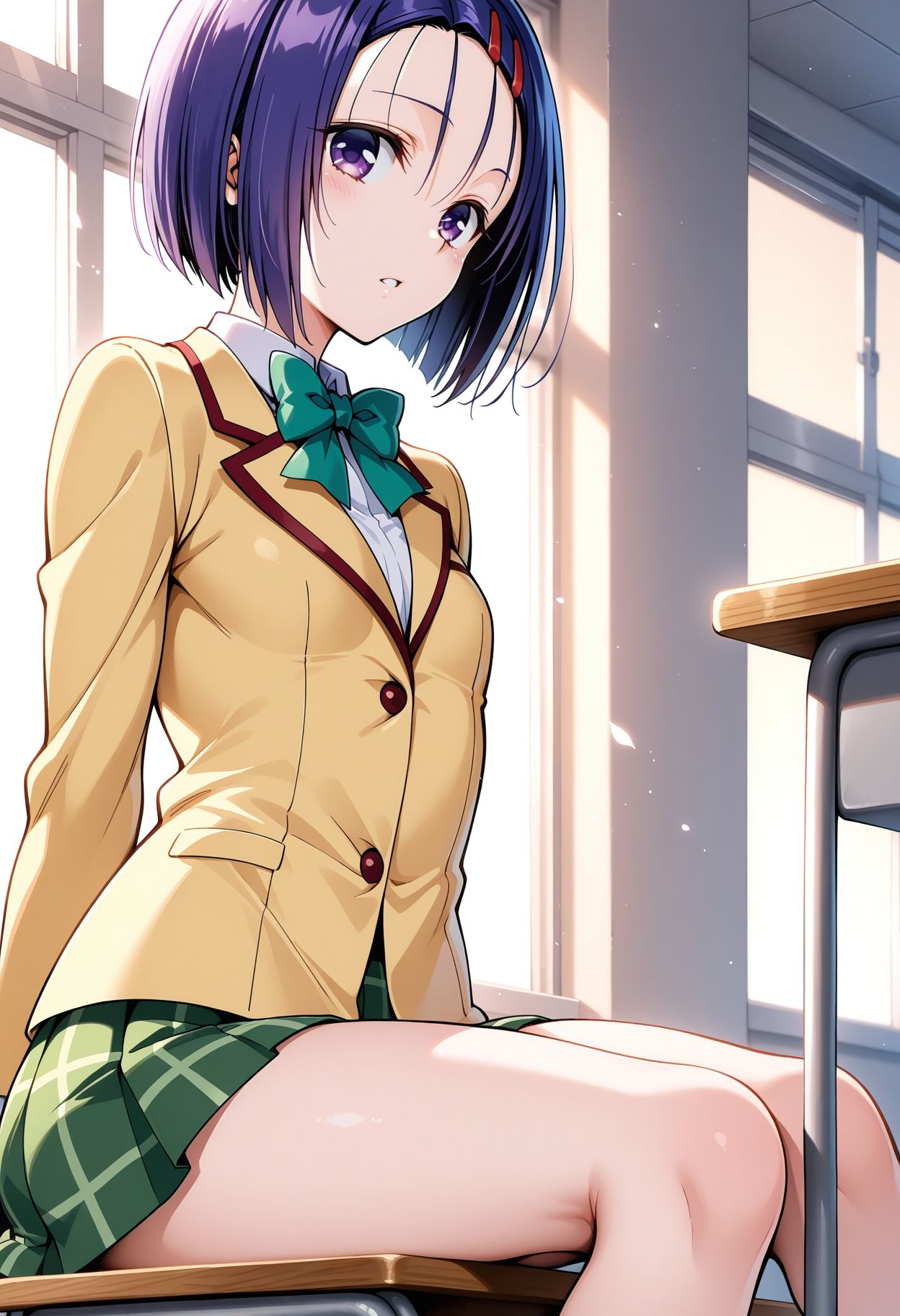 サンプル画像4:ヒロイン鬼ハメ ●連寺春菜と学校でえっちしよっ  ミニ(おにはめ本舗) [d_663127]