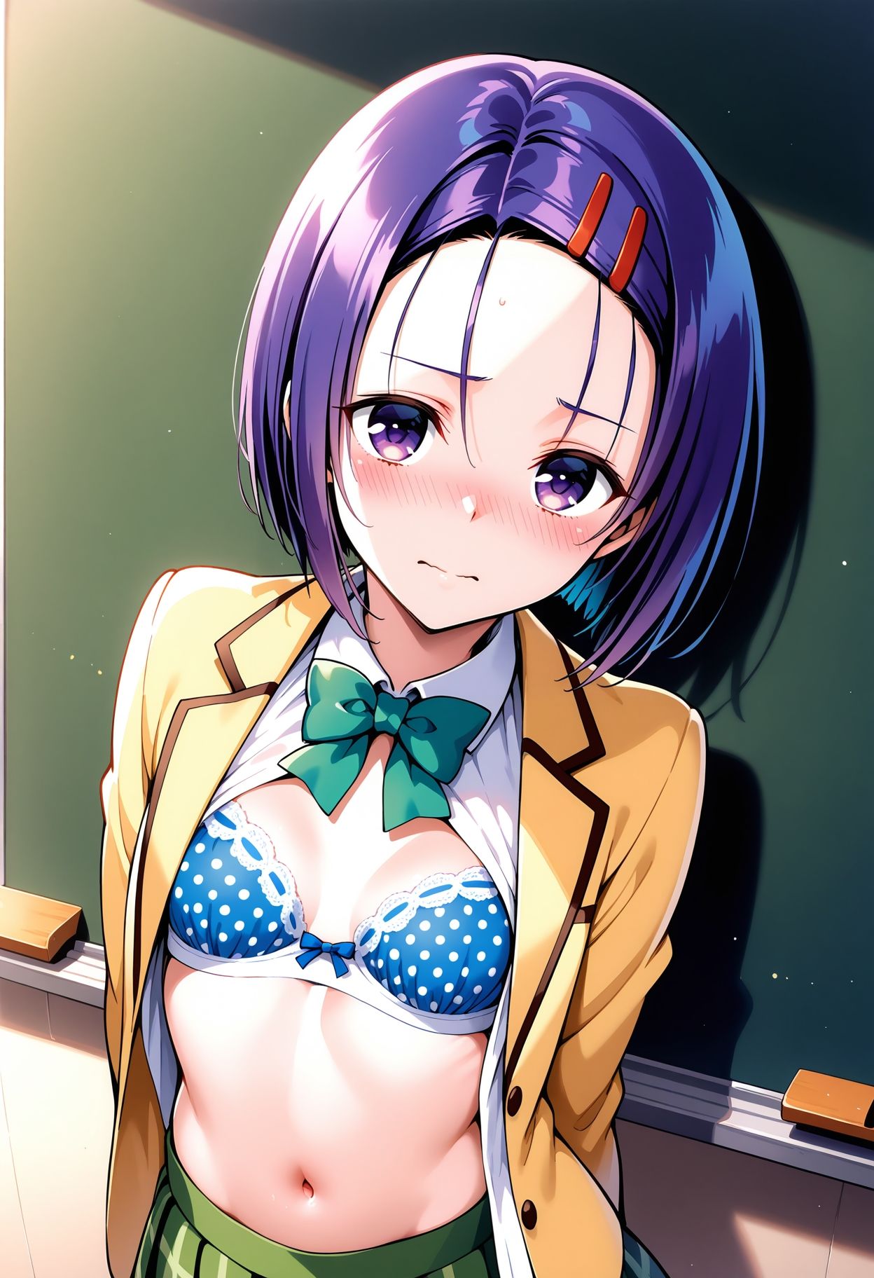 サンプル画像5:ヒロイン鬼ハメ ●連寺春菜と学校でえっちしよっ  ミニ(おにはめ本舗) [d_663127]