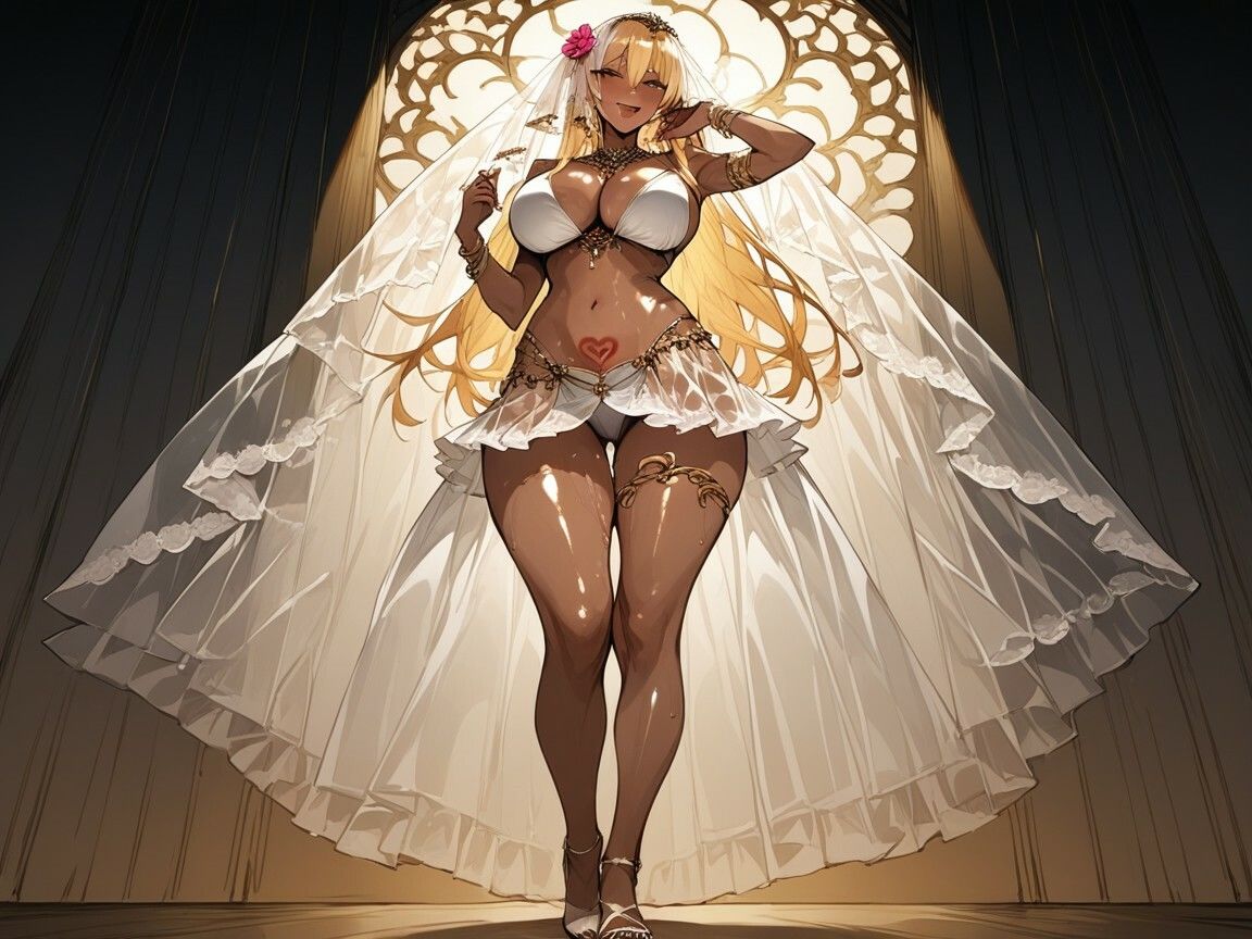 サンプル画像2:海外旅行先で出会ったギャルベリーダンサーとホテルでめちゃめちゃセックスした話(ギャルサー) [d_663203]