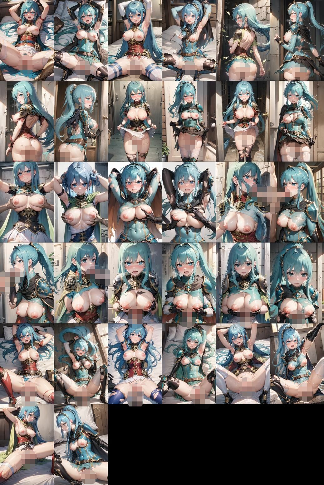 敗北・号泣 女騎士たち（ファイアーエムブレム 聖魔の光石） 画像5