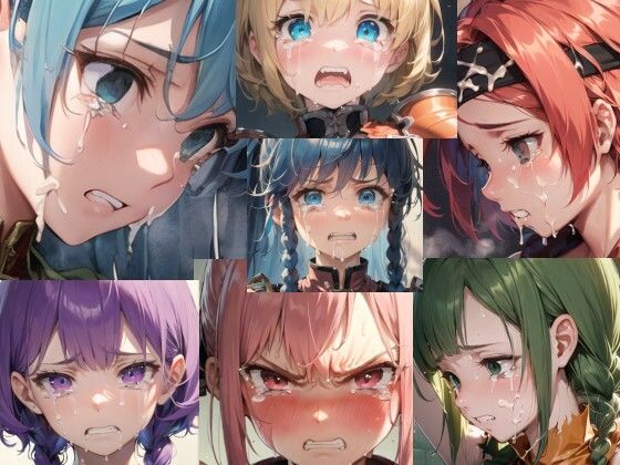 敗北・号泣 女騎士たち（ファイアーエムブレム 聖魔の光石）