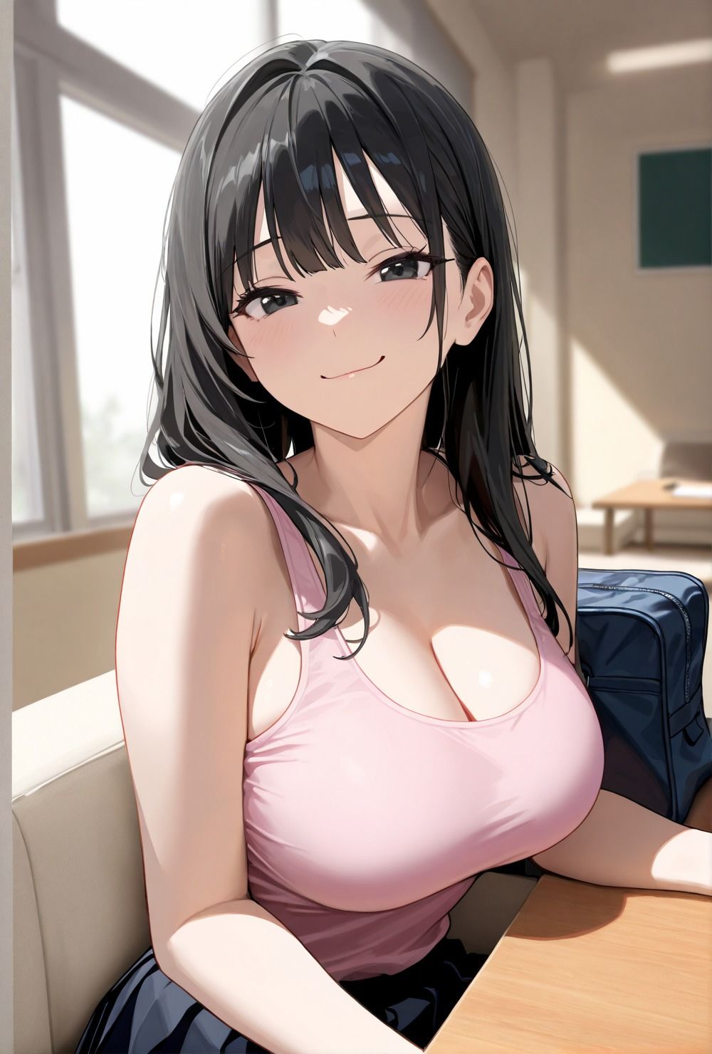 巨乳生徒に本気SEX指導 画像1