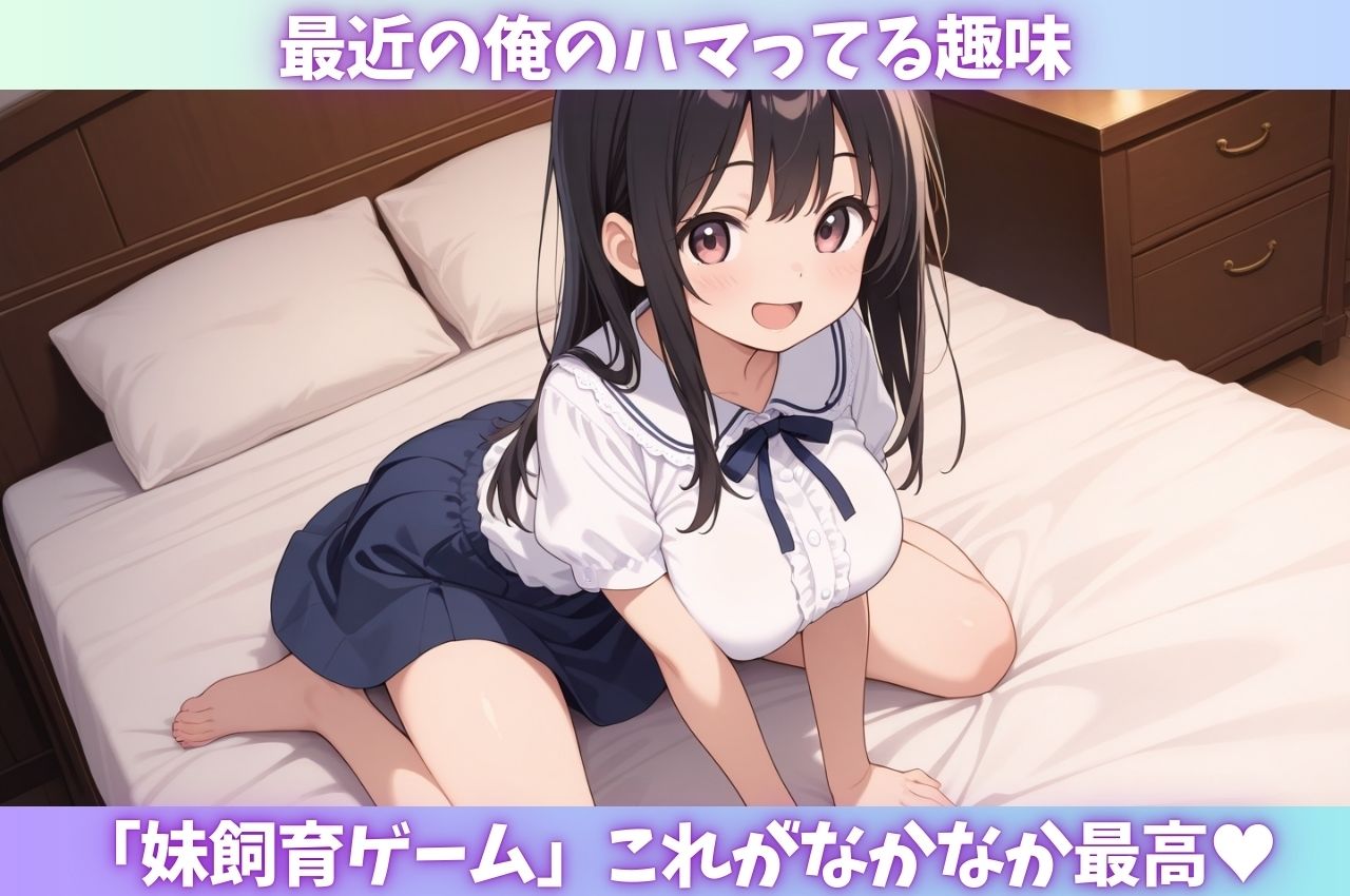 サンプル画像1:妹 飼育ゲーム。極太ち◯ぽで調教(おっぱいJK団) [d_663301]