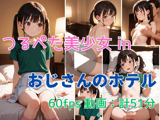 つるぺた美少女 in おじさんのホテル - hitomi無料エロ漫画raw（同人誌）サンプル画像 001