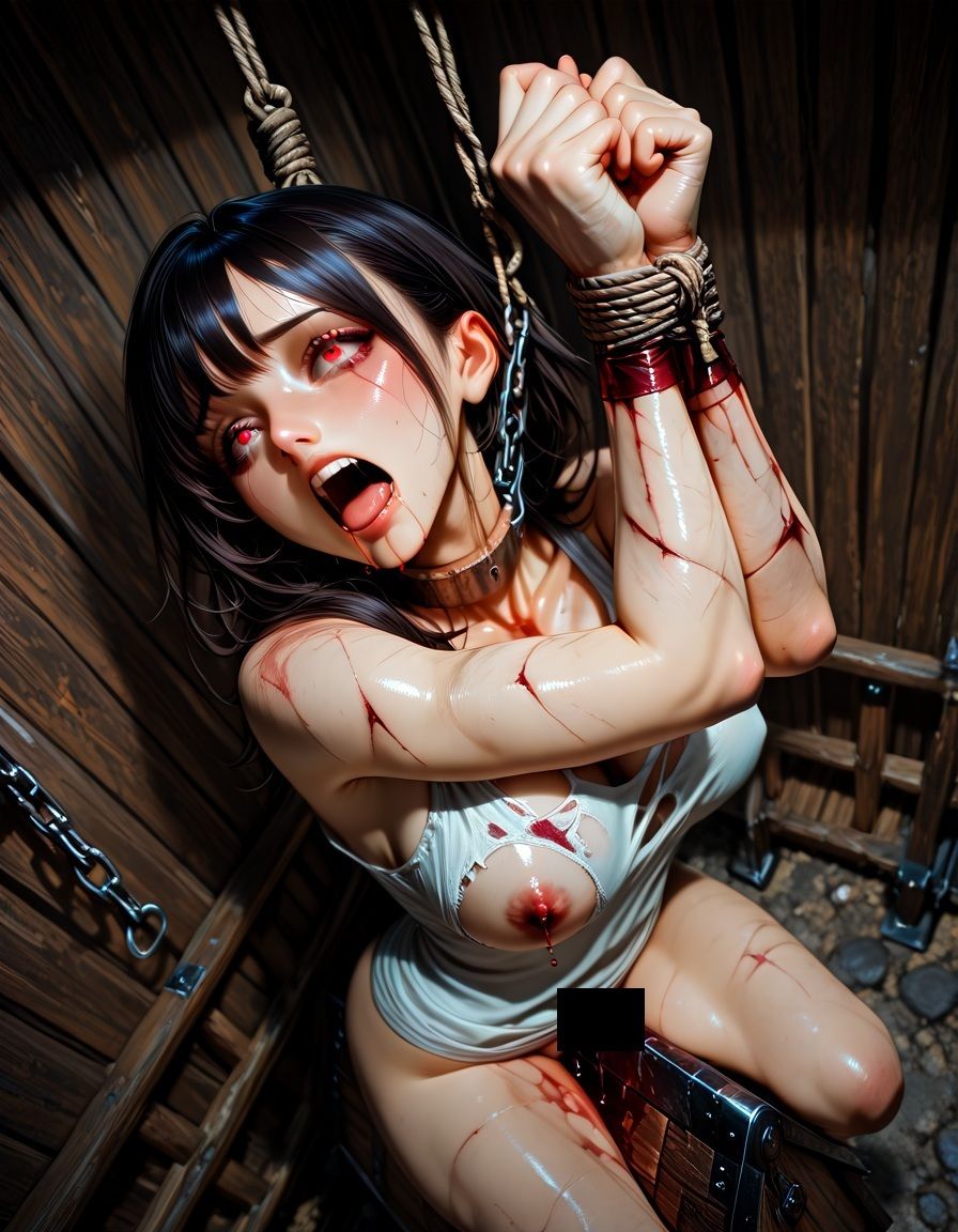 サンプル画像1:拷問実験1(同人集団とるとれす) [d_663461]