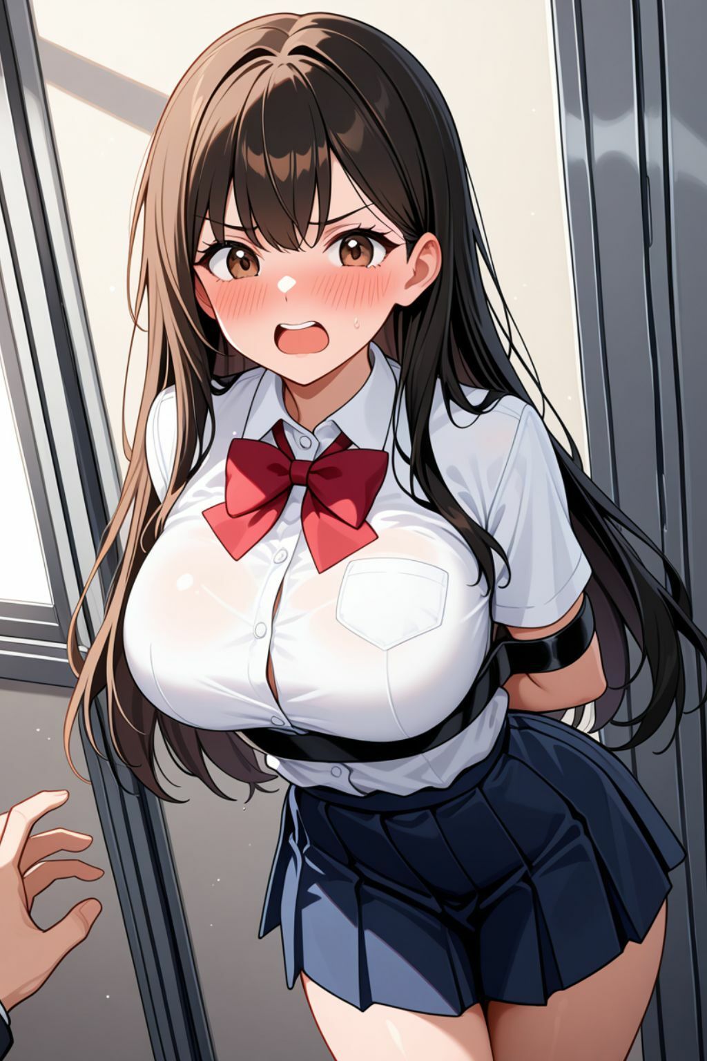 サンプル画像1:女子校生の肉便器  種付け性指導(こひつじスタジオ) [d_663493]