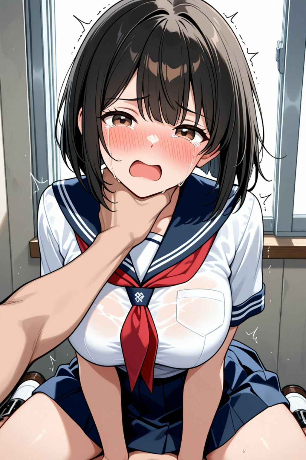 サンプル画像2:女子校生の肉便器  種付け性指導(こひつじスタジオ) [d_663493]