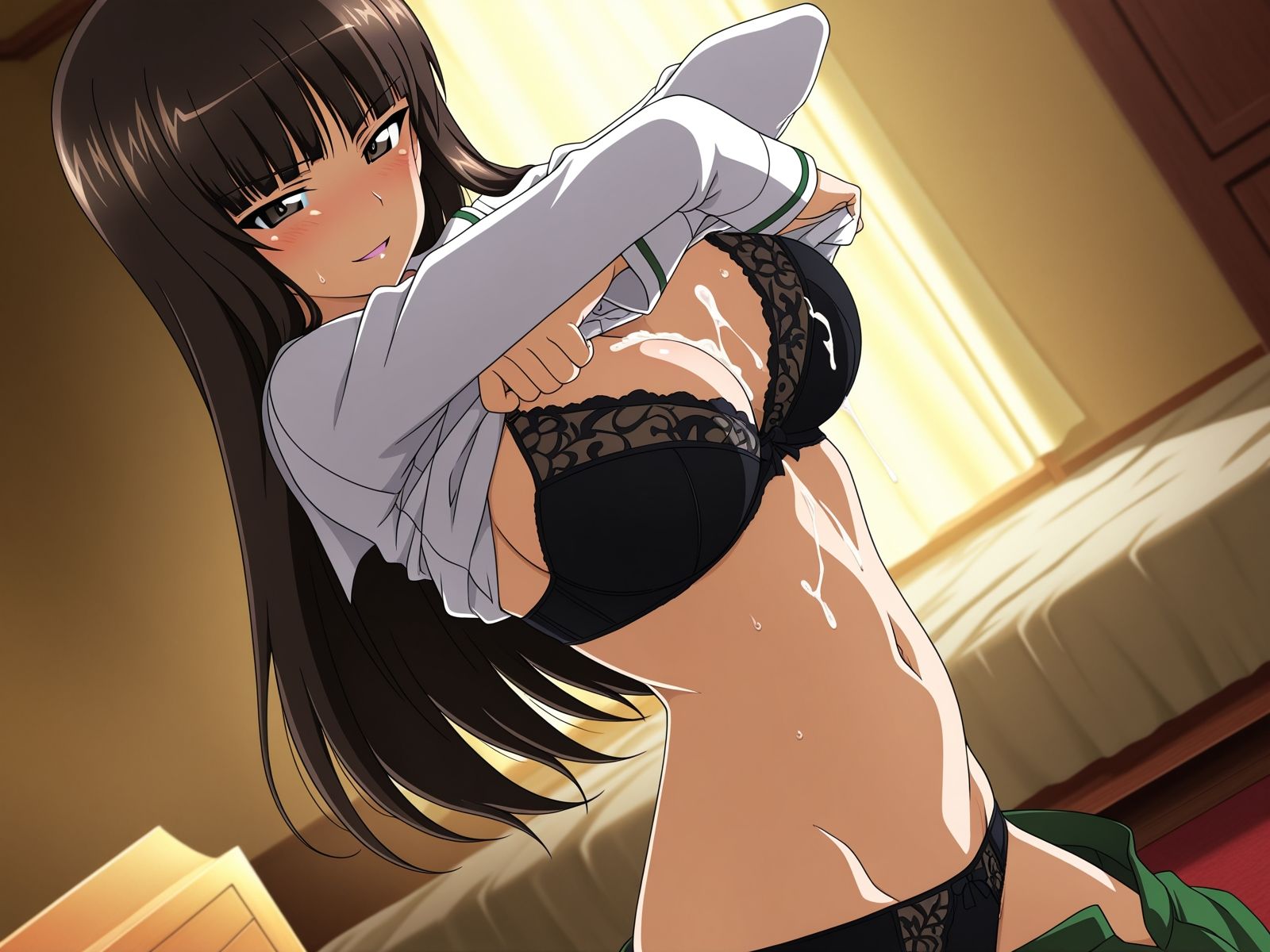 サンプル画像2:西住流家元とコスプレSEX(ゆーかりさん) [d_663494]