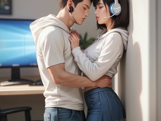 サンプル画像1:ゲーマー彼女は好きですか(よっち) [d_663510]