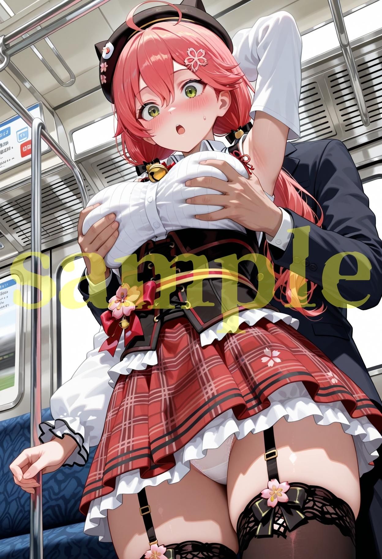 サンプル画像2:強●快楽痴●電車 さ〇らみこ編(karin art) [d_663522]