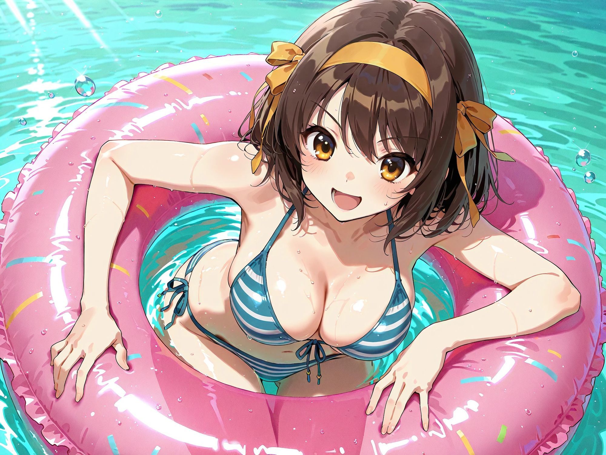 サンプル画像1:涼宮ハルヒの平凡な夏休み(カルビタウン) [d_663569]