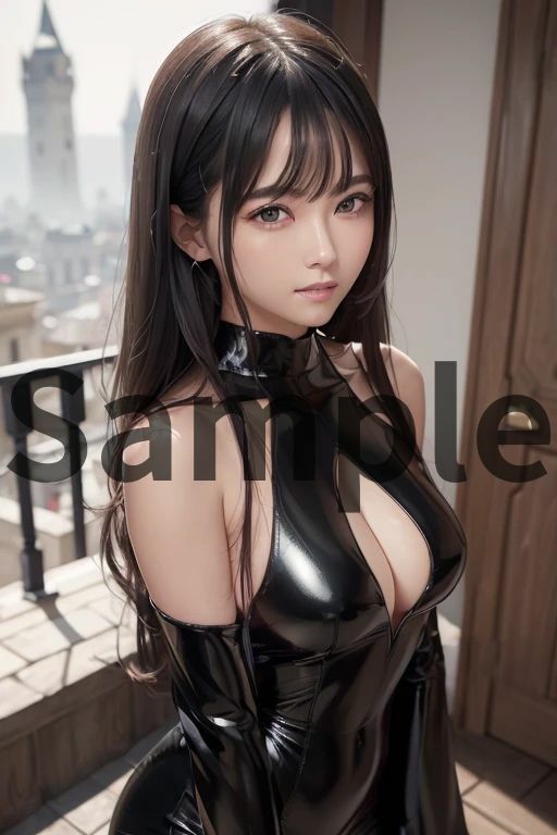 サンプル画像4:AAS 美女×ボンテージ【AIグラビア写真集】オーバー200 アメージングAI画像シリーズ(AI.cafe 遊遊) [d_663664]