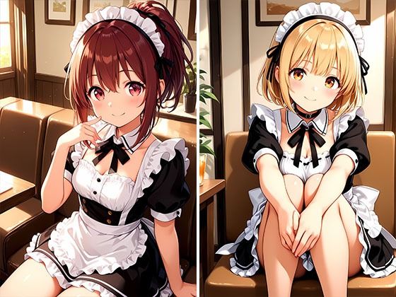 サンプル画像2:行きつけメイド喫茶のえっちな裏メニュー(メイドRoom247) [d_663714]