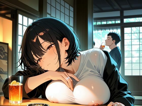 サンプル画像1:出張先の温泉で上司に飲まされハメられた新婚人妻(人妻オンエア) [d_663958]