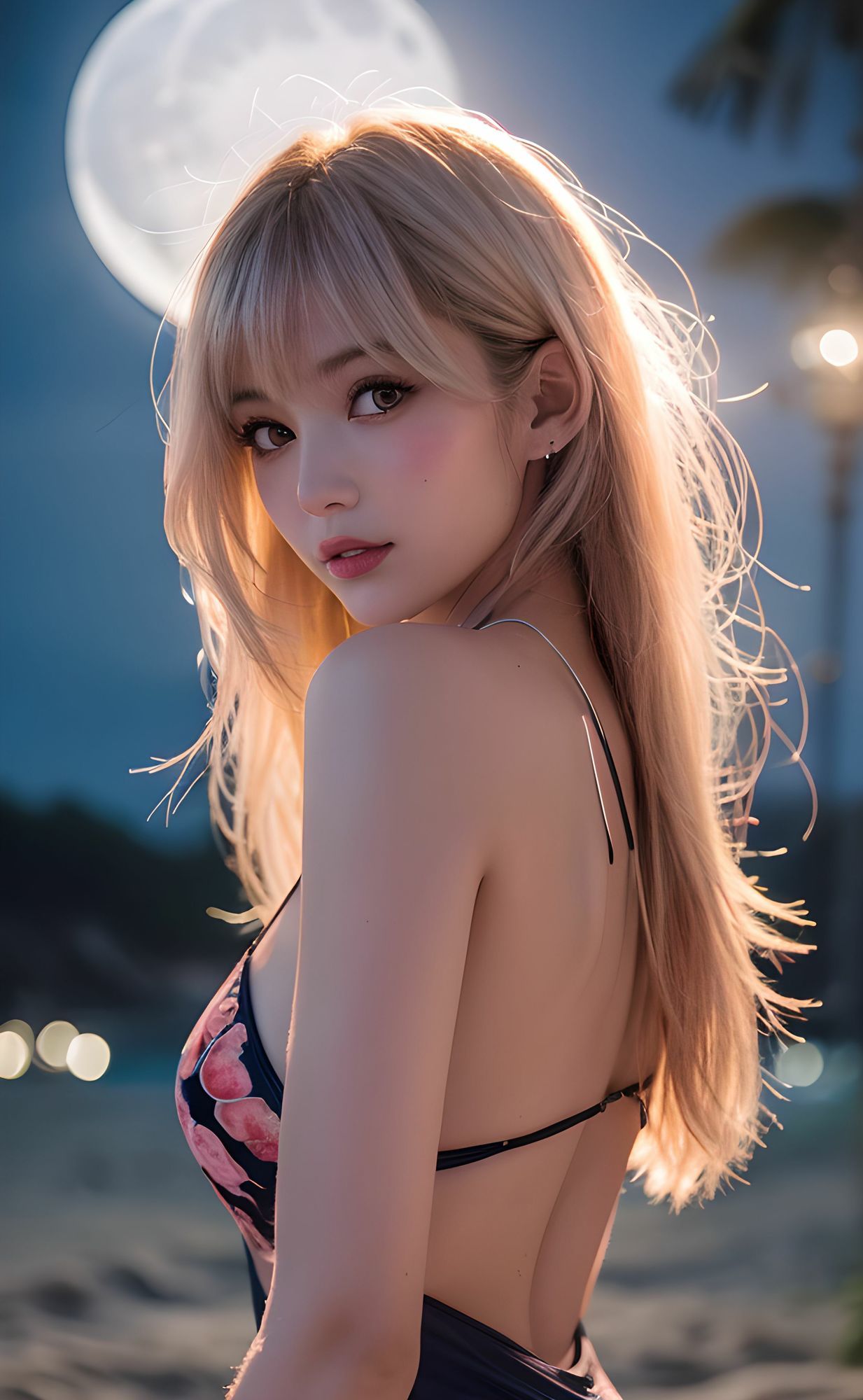 サンプル画像1:GALGALGAL  〜夏の思い出〜  月明りの下で(GALGALGAL) [d_663987]