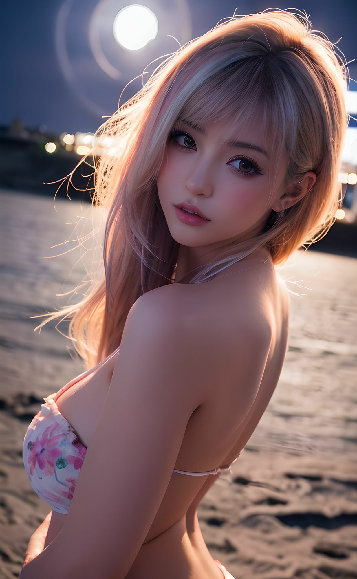 サンプル画像3:GALGALGAL  〜夏の思い出〜  月明りの下で(GALGALGAL) [d_663987]