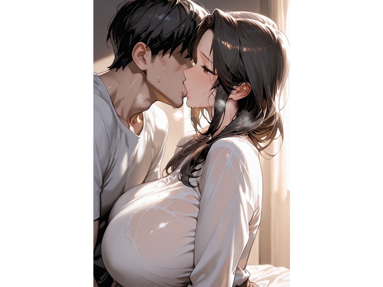 サンプル画像3:汗だくSEXで堕ちる友達の爆乳母さん(シェルアンドハウンド) [d_664005]