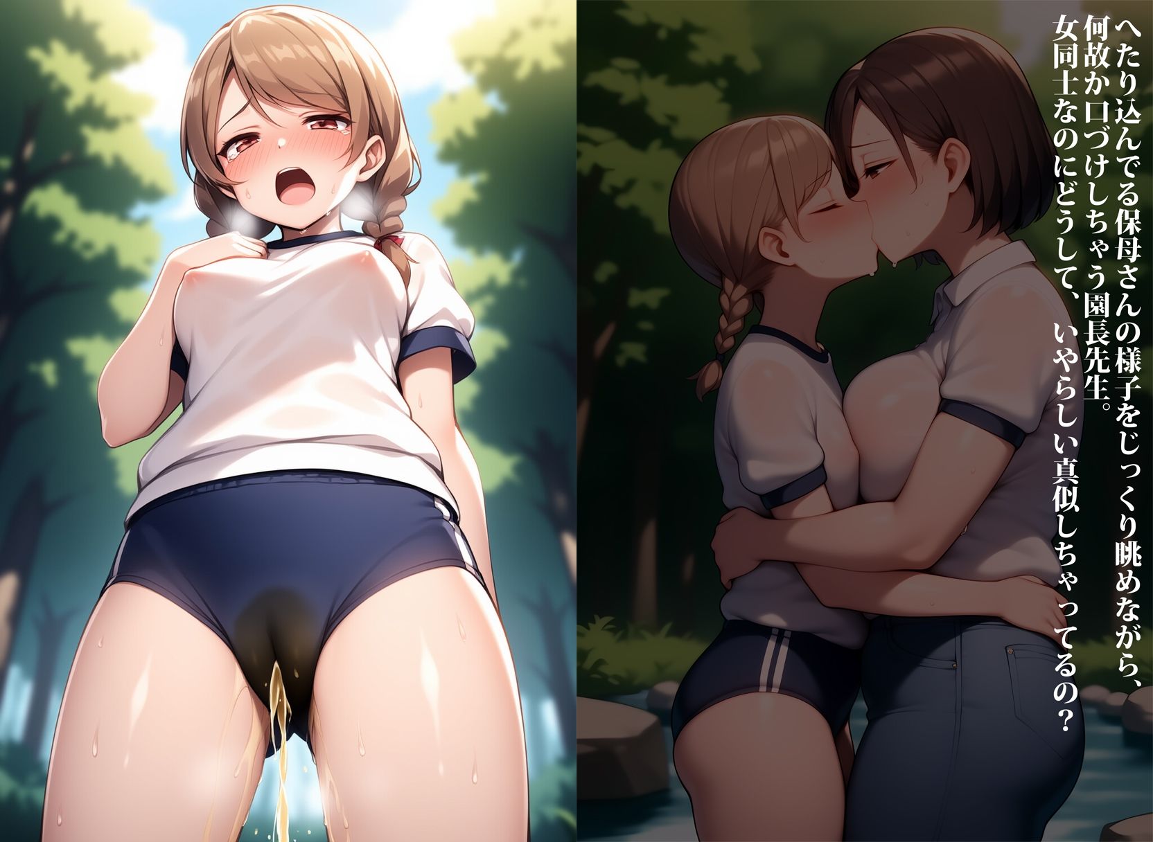 二重人格な保母さんは、精神退行で、すぐお漏らししちゃうの。_6