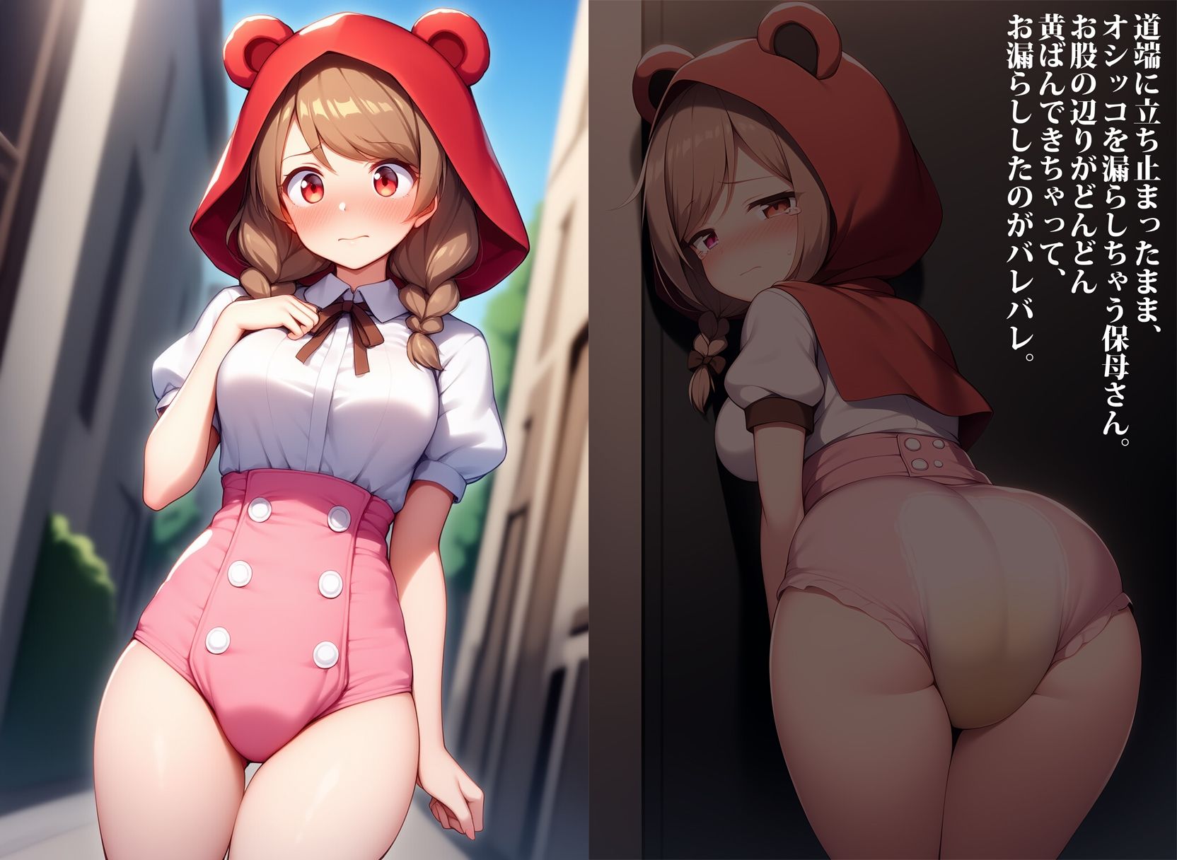 二重人格な保母さんは、精神退行で、すぐお漏らししちゃうの。_9