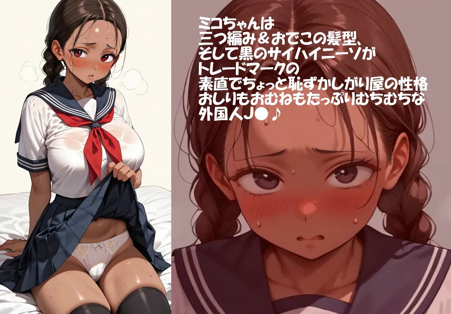 サンプル画像2:オナサポぱんちらオンリーCG集〜ミコちゃん編〜(まちゅぴちゅぱらだいす) [d_664124]