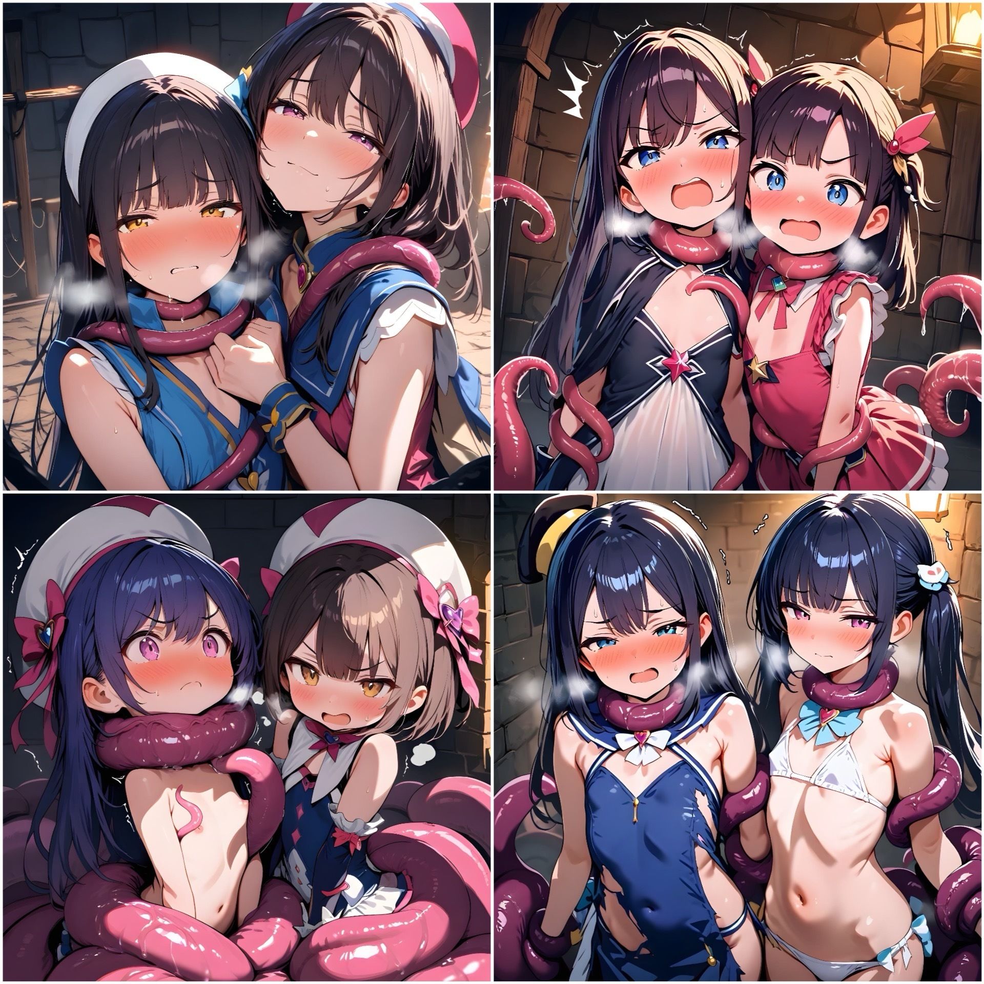 魔法少女と触手4S 俺の名は変態 エロ画像3