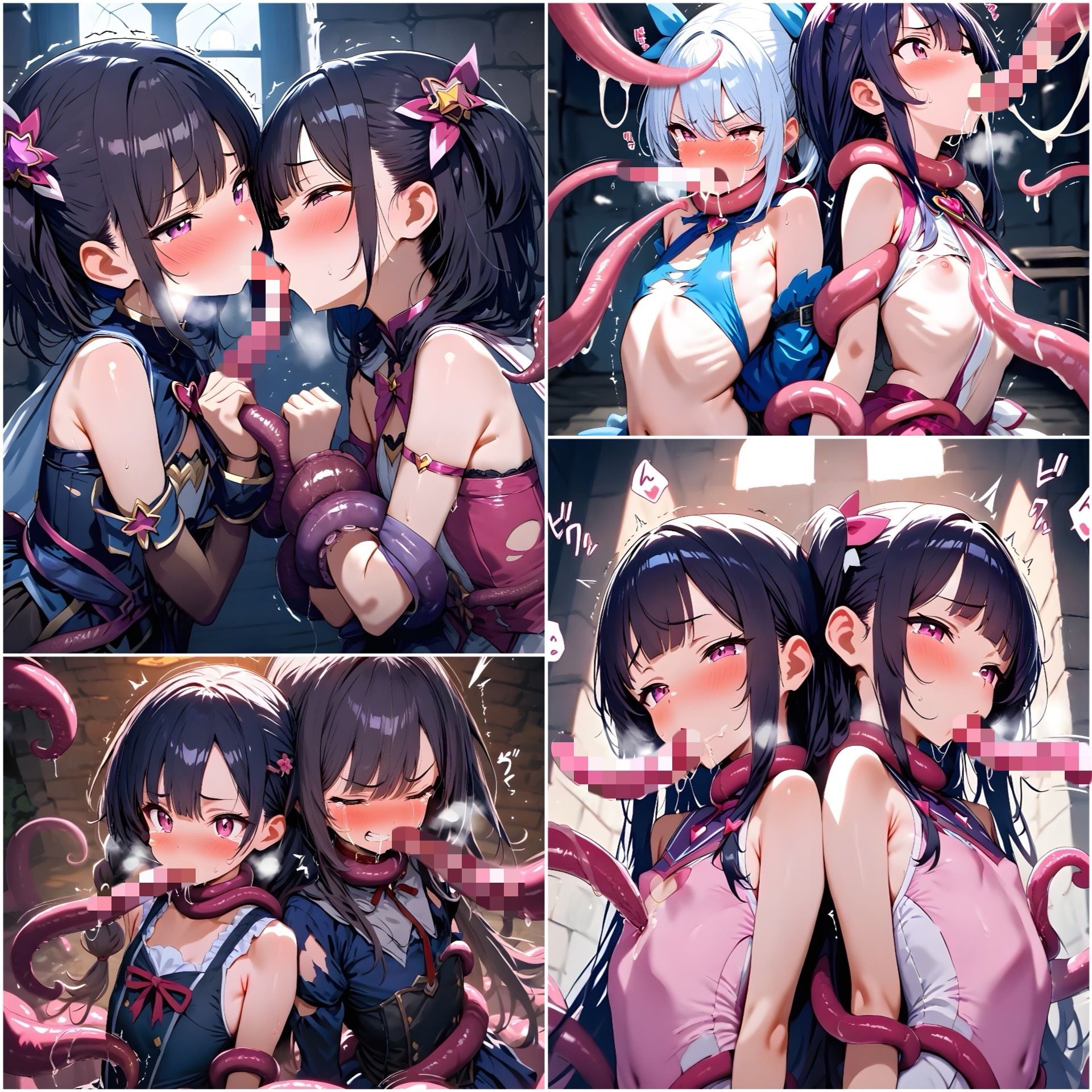 魔法少女と触手4S 俺の名は変態 エロ画像5