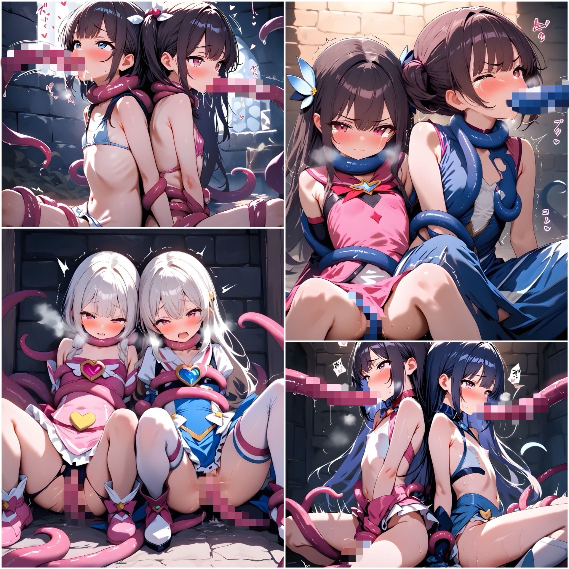 魔法少女と触手4S 俺の名は変態 エロ画像6