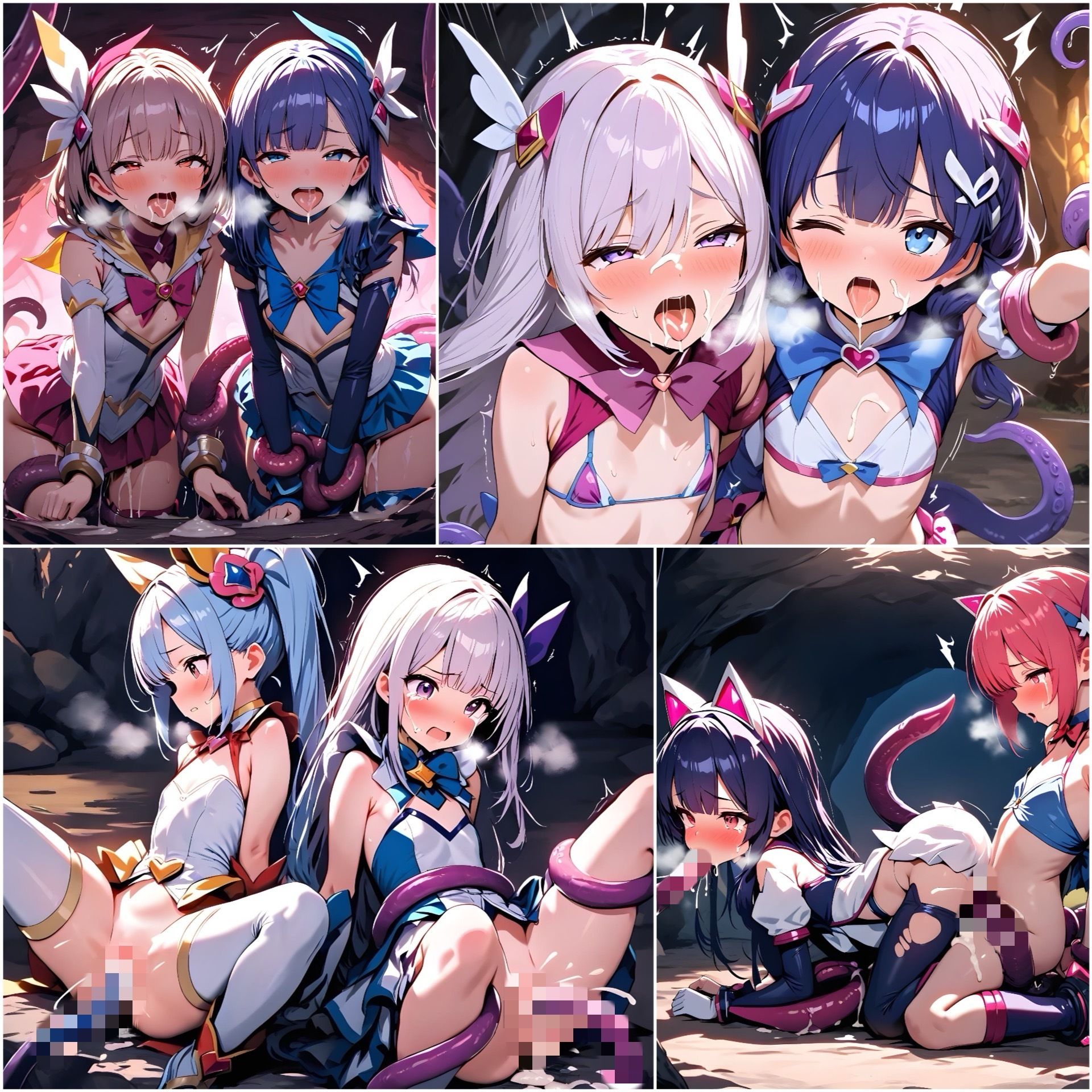 魔法少女と触手4S 俺の名は変態 エロ画像7