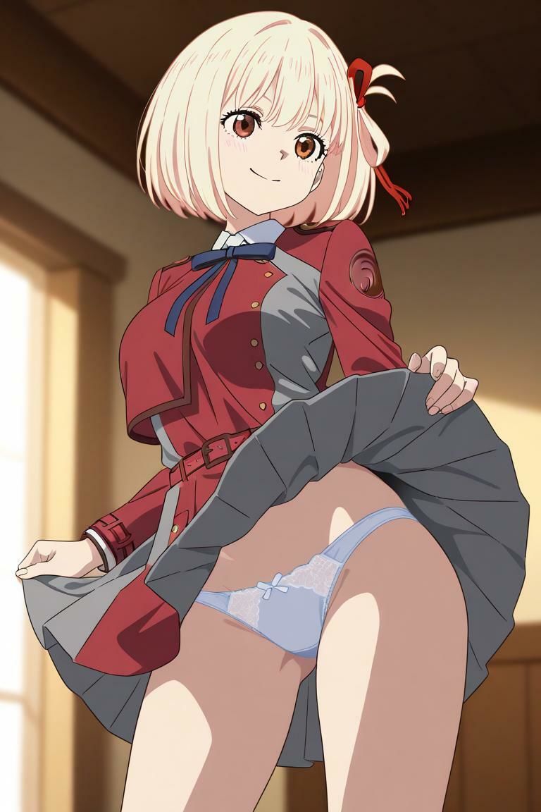 サンプル画像1:リコ○コわからせ調教  ち○と＆た○な(AI kawaii girl) [d_664236]