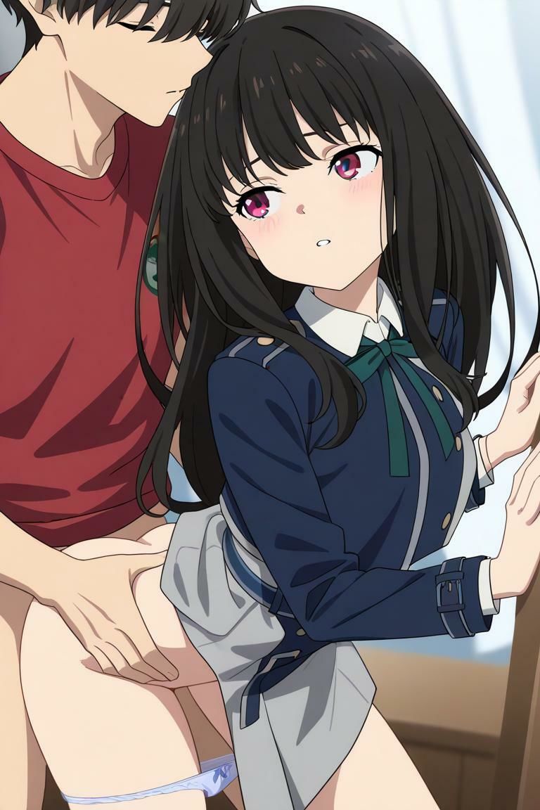 サンプル画像5:リコ○コわからせ調教  ち○と＆た○な(AI kawaii girl) [d_664236]