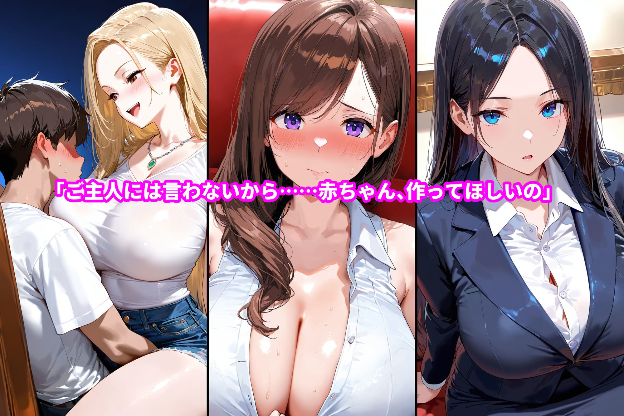 サンプル画像2:托卵管理人 〜欲しがる人妻たちの、子作り依頼〜(あーもん堂) [d_664276]