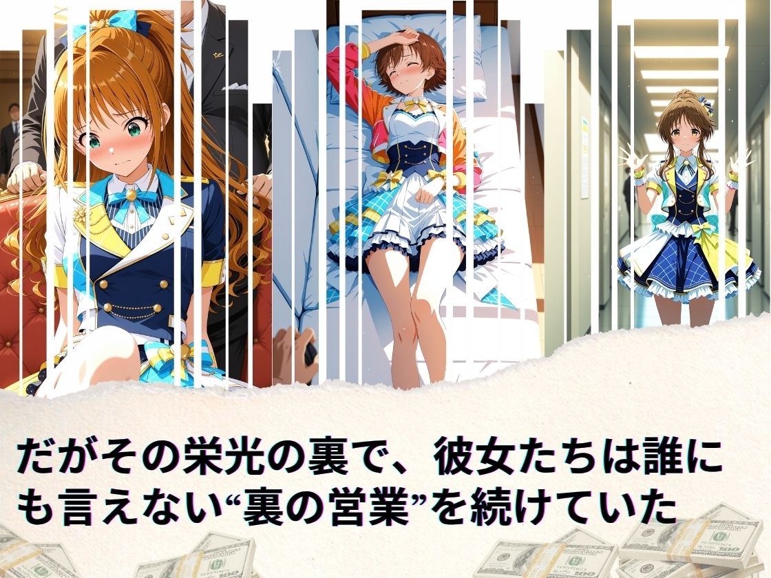 サンプル画像2:トップアイドルの裏帳簿 〜華やかさの裏に眠る営業記録〜 Passion 前編(たぶん全年齢じゃないです) [d_664293]