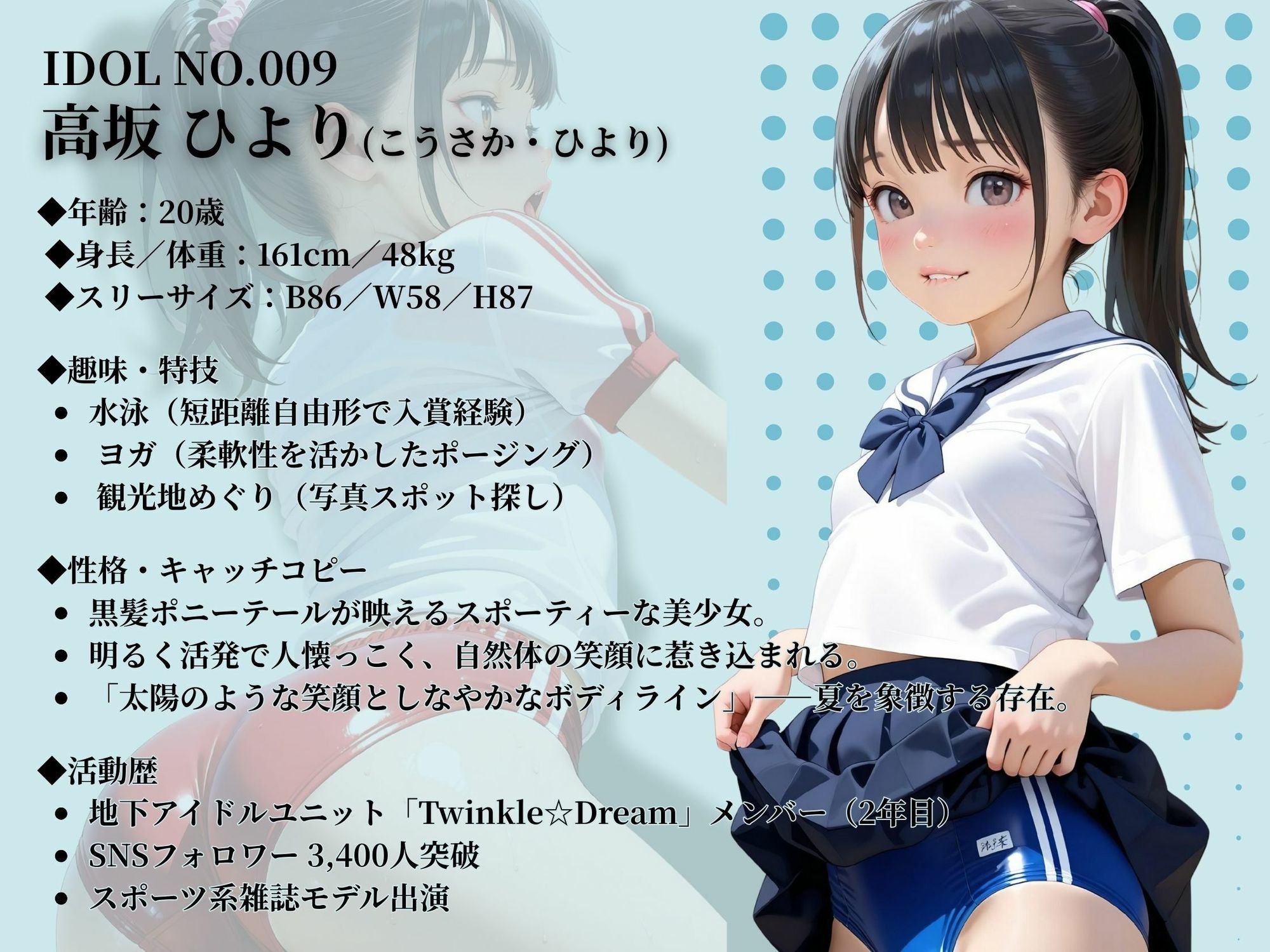 裏撮りIDOL vol.5  〜ひよりとみなと、夏に揺れるふたりの素顔〜 画像1