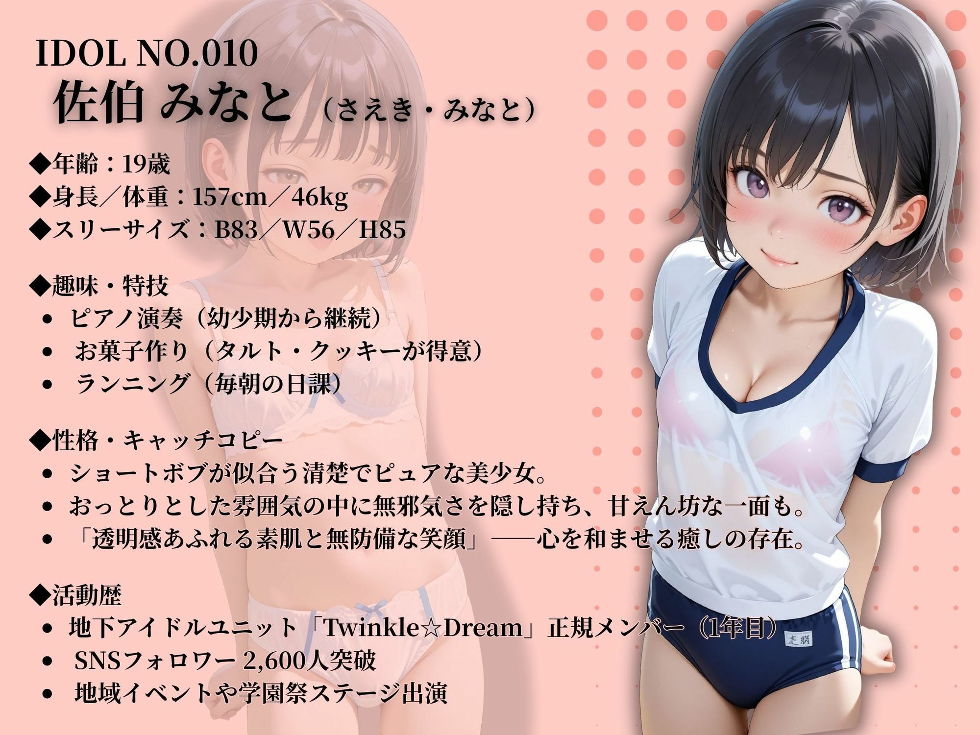 サンプル画像2:裏撮りIDOL vol.5  〜ひよりとみなと、夏に揺れるふたりの素顔〜(うらどりくらぶ ♪) [d_664323]