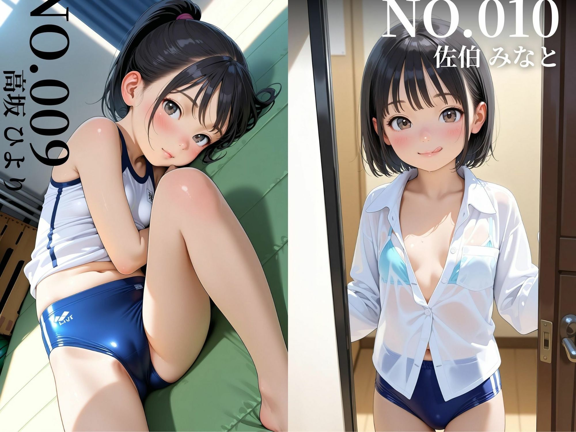 サンプル画像3:裏撮りIDOL vol.5  〜ひよりとみなと、夏に揺れるふたりの素顔〜(うらどりくらぶ ♪) [d_664323]