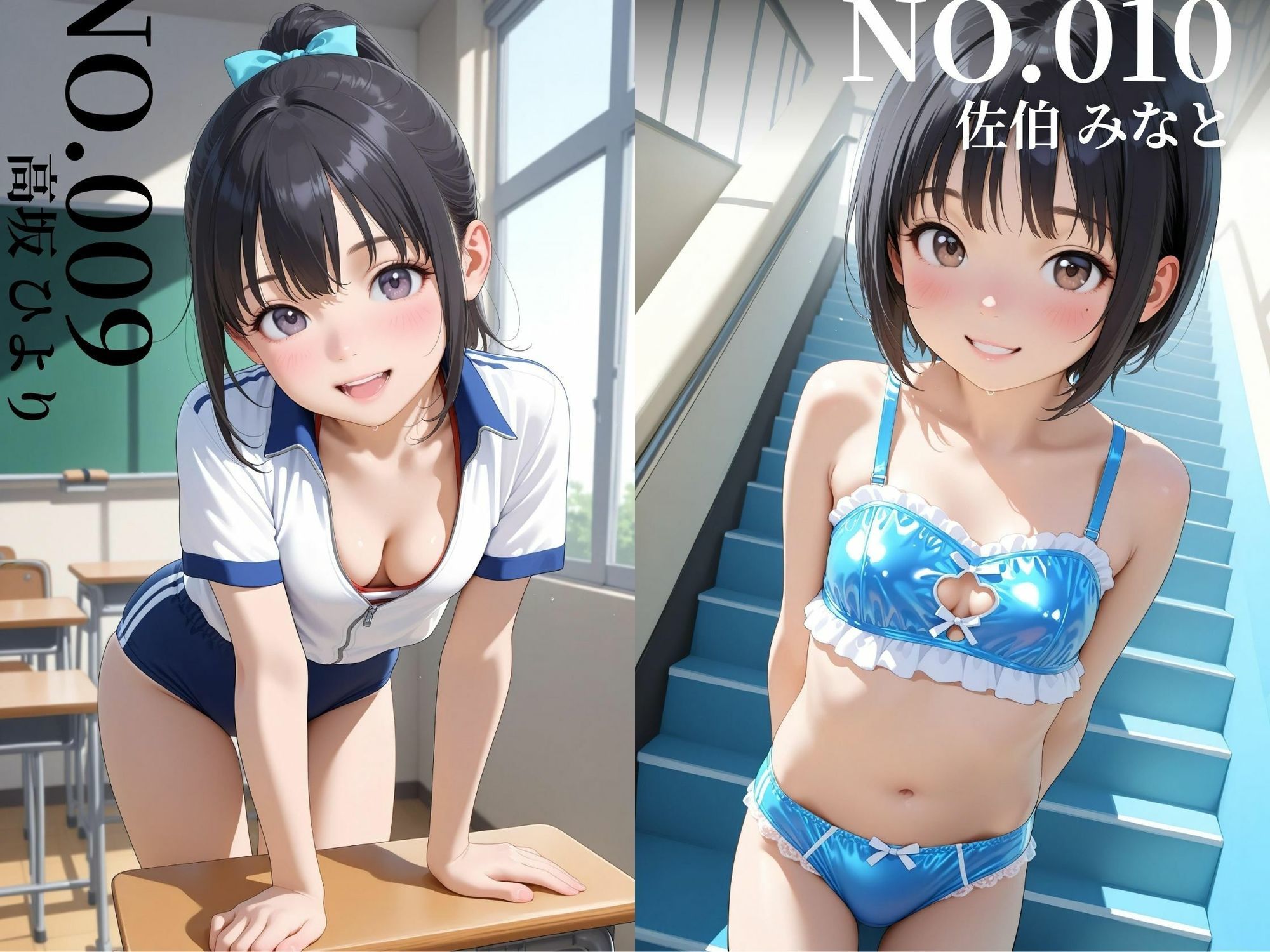 サンプル画像4:裏撮りIDOL vol.5  〜ひよりとみなと、夏に揺れるふたりの素顔〜(うらどりくらぶ ♪) [d_664323]