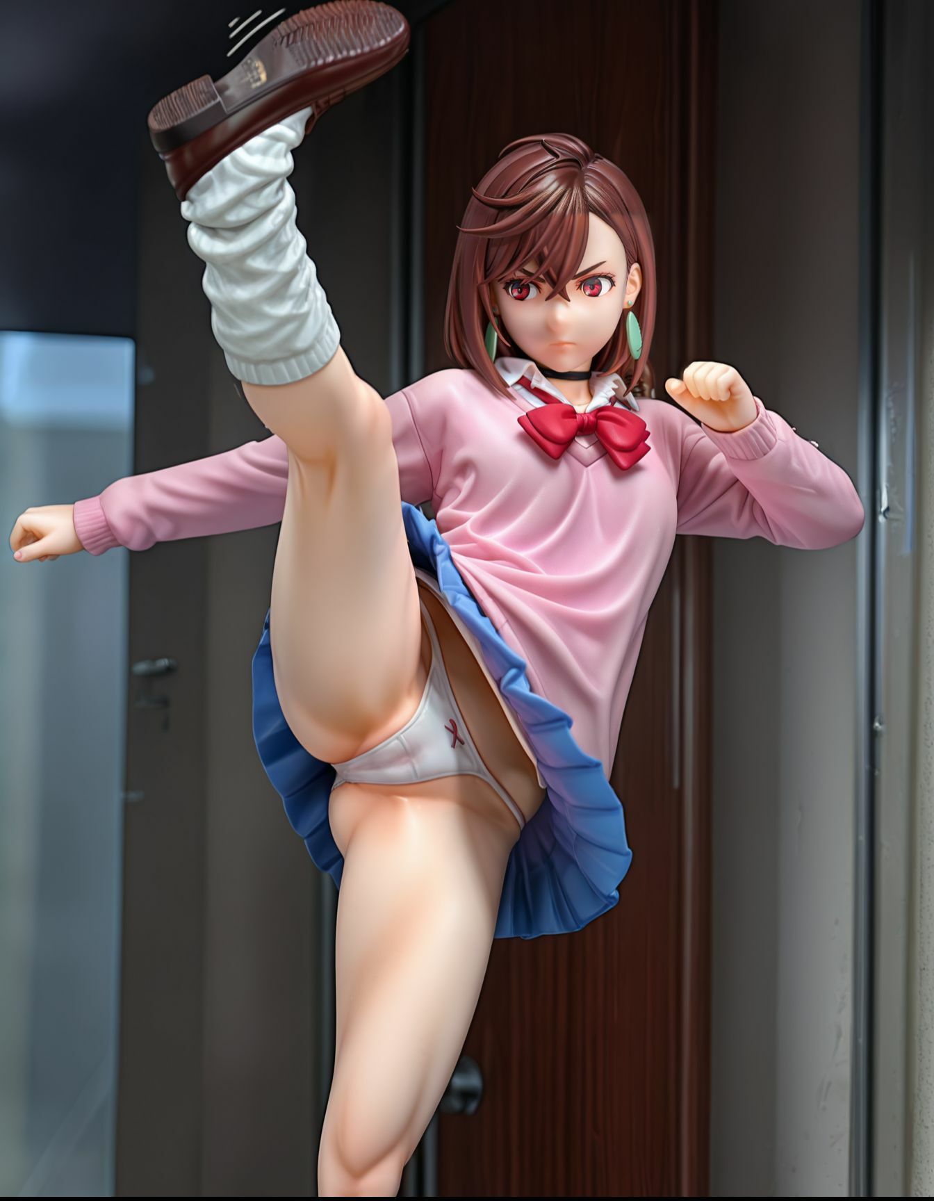 サンプル画像4:綾〇桃 フィギュア風イラストコレクション(のこ（noko）) [d_664352]