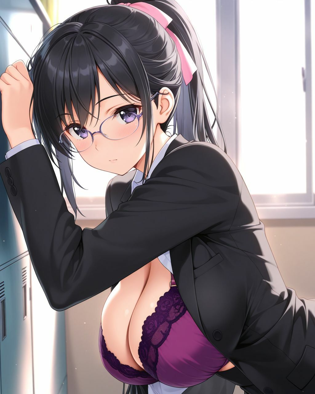 サンプル画像2:彼女先生との秘密のレッスン(チキ) [d_664387]