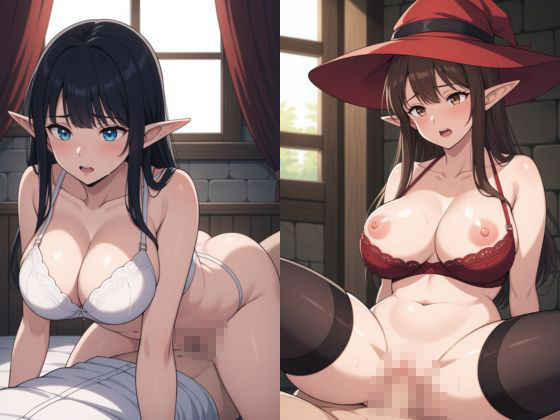 サンプル画像3:異世界ダンジョンに迷い込んだ俺はここにエッチなお店を開いた(あらしの子) [d_664438]