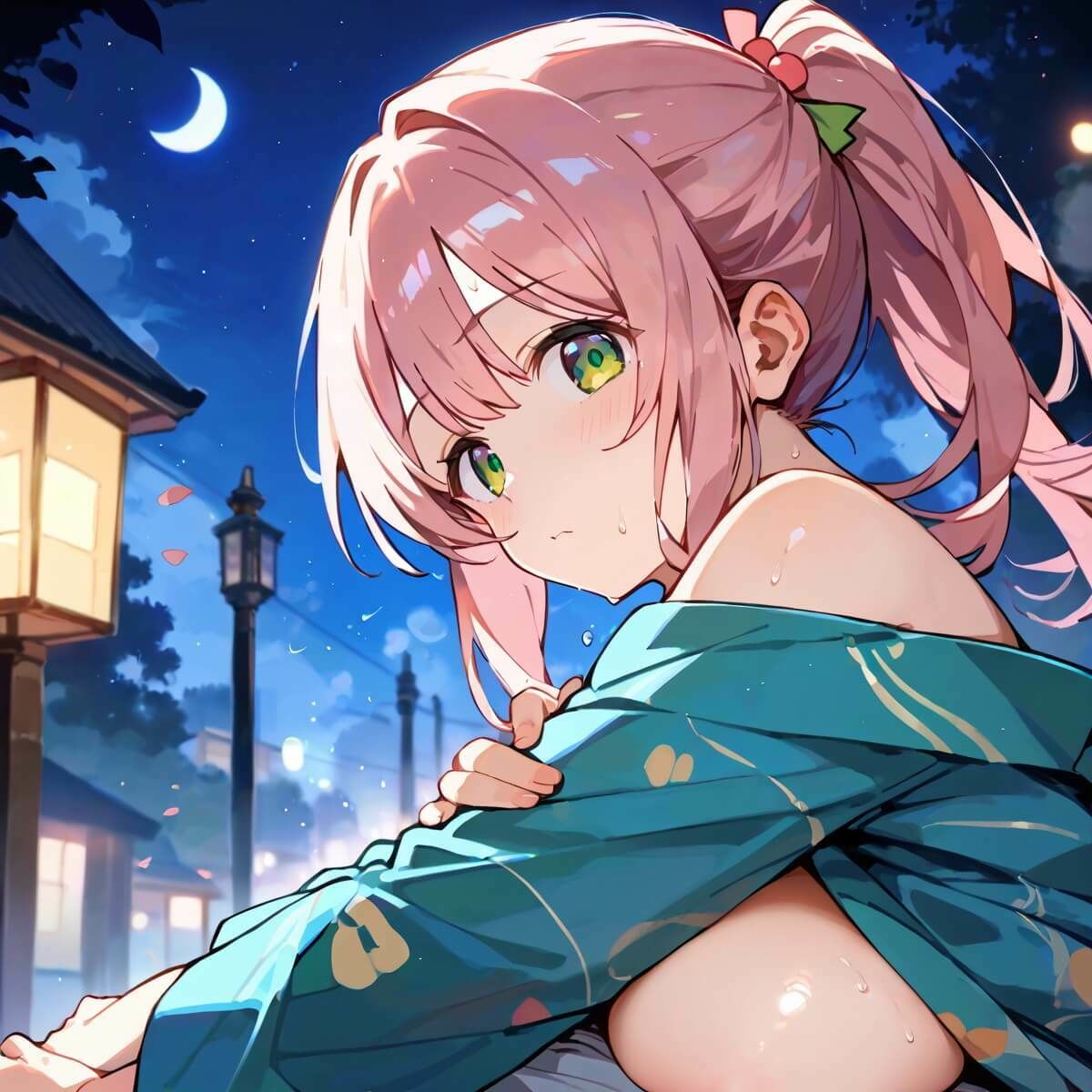 サンプル画像4:祭りの夜に君を奪う〜浴衣の君が可愛すぎて俺のマグナムが火を噴くぜ！！〜【厳選CG240枚収録】(ほわいとえんじぇる) [d_664572]