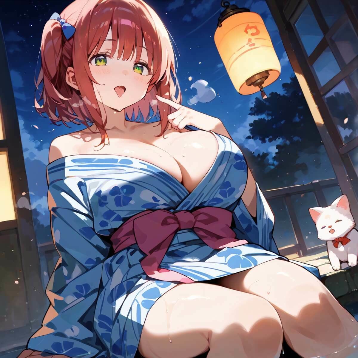 サンプル画像6:祭りの夜に君を奪う〜浴衣の君が可愛すぎて俺のマグナムが火を噴くぜ！！〜【厳選CG240枚収録】(ほわいとえんじぇる) [d_664572]