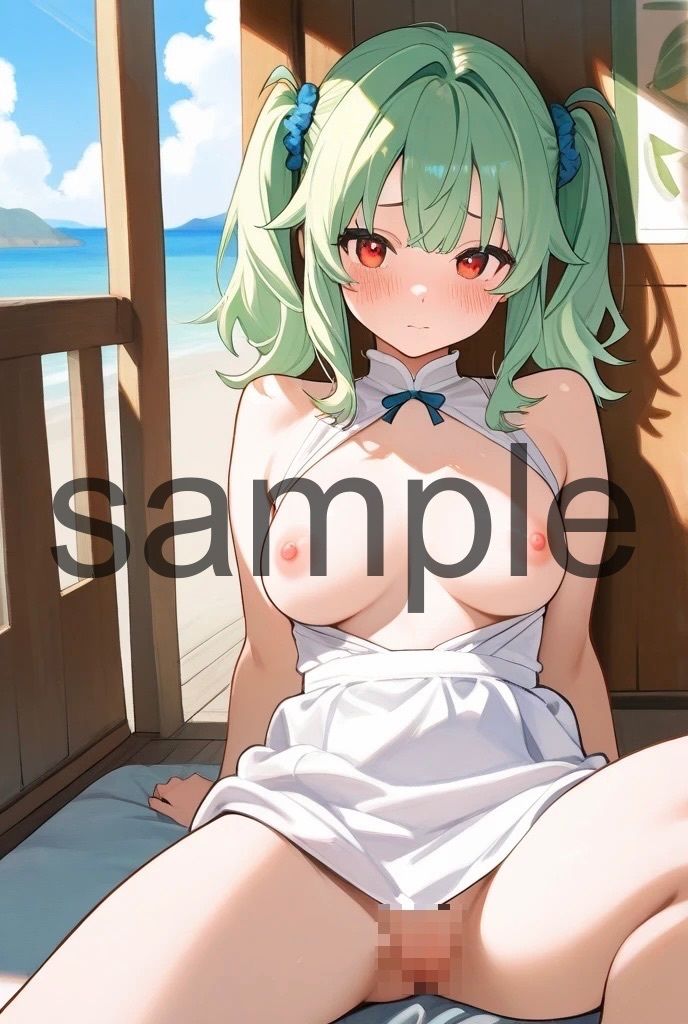 サンプル画像2:AIイラスト風5(ホワイトキギョウ) [d_664588]