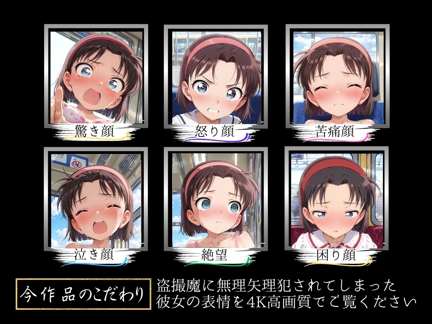 サンプル画像4:痴●バス〜パンツ盗撮を注意しただけなのに〜吉田●美編(violence  boy) [d_664589]