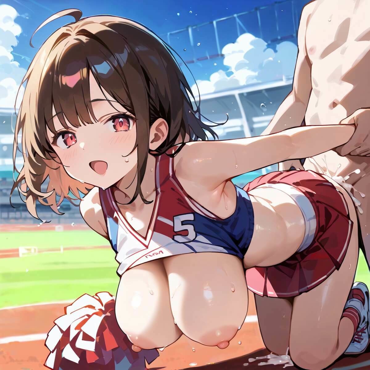 応援だけじゃ、物足りない！！エールは体で送ります！！！【厳選CG210枚収録】7