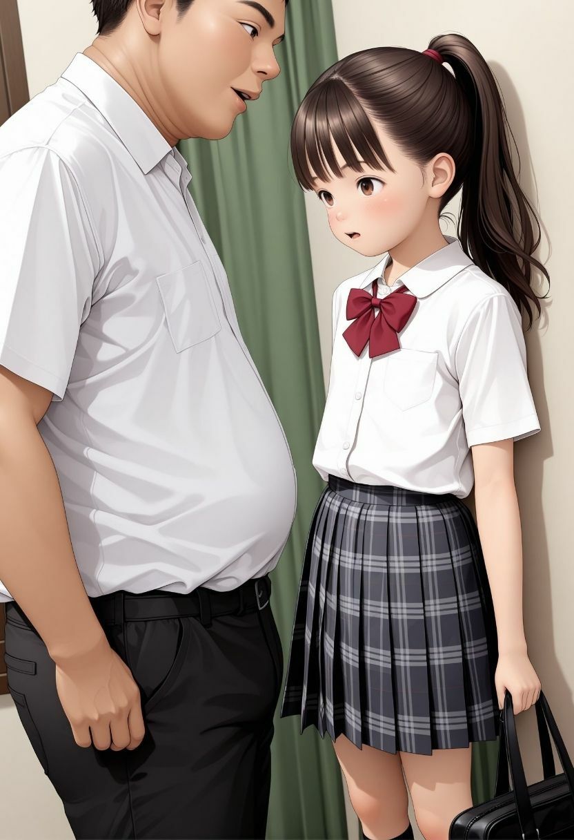 デブおじちんぽ せんせいの性処理おかず サンプル画像 2