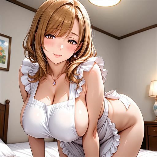 巨乳×裸エプロン 画像4