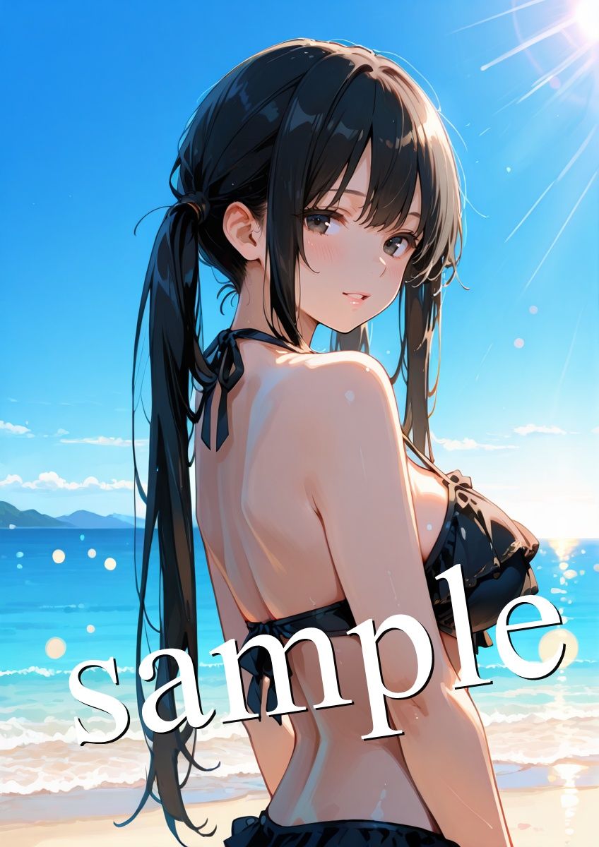 サンプル画像1:ここあの水着な一日(ここあ’s friend room) [d_664680]