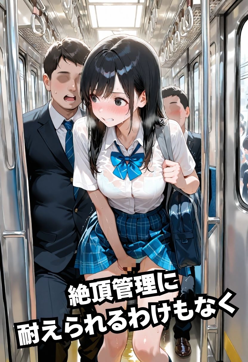 電車で雑魚マンコに絶頂管理！！ 画像3